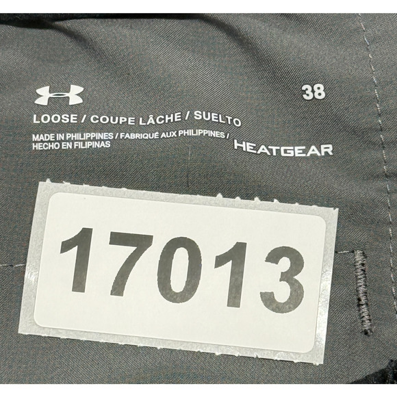 Under Armour Shorts Mens 38 Gray Heat Gear Shirt Gripper Golf Measures 38X11 - Picture 8 of 8